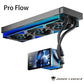 Water cooler premium com display LCD e iluminação Pro Flow