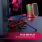 Microfone Gamer Fifine RGB Pro