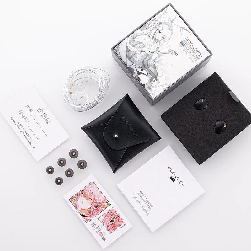 Moondrop Chu 2 Driver 10mm Dinâmico Cabo Iem 0.78mm